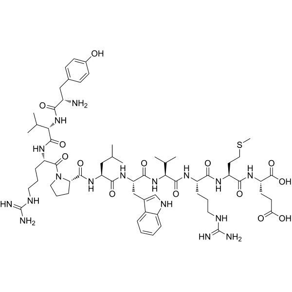 BDC2.5 mimotope 1040-31 Structure