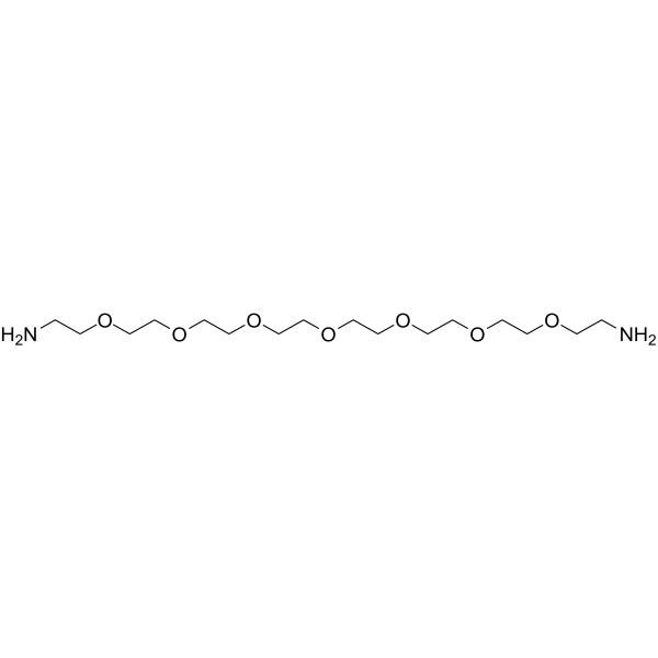 Amino-PEG7-amine  Structure