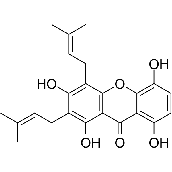 Gartanin Structure
