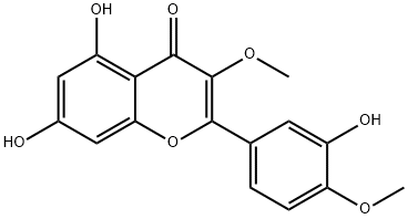 Quercetin 3,4'-dimethyl ether Structure