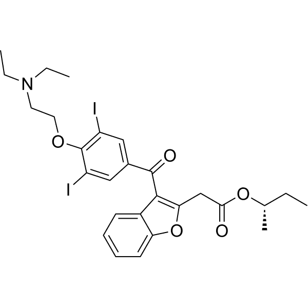 Budiodarone Structure