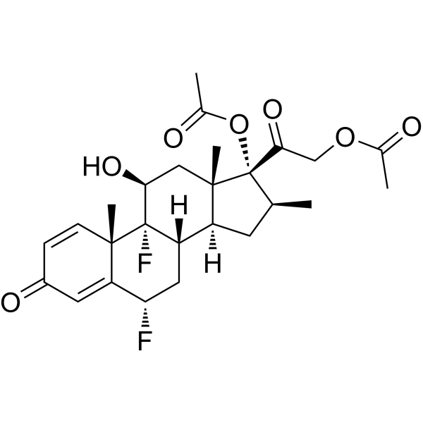 Diflorasone diacetate Structure