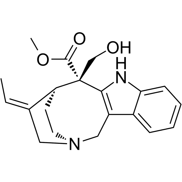 19,20-(E)-Vallesamine Structure