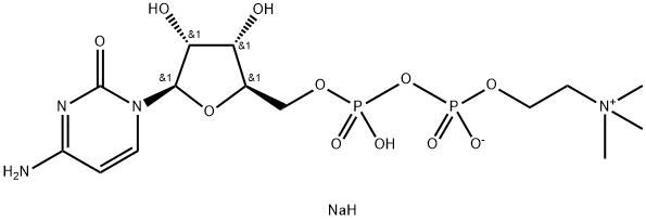 Citicoline sodium Structure