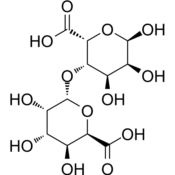 L-Diguluronic acid Structure