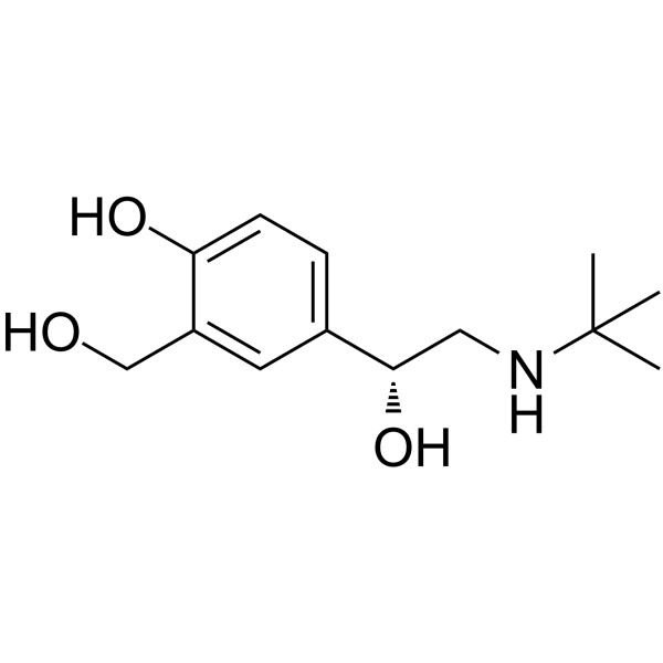 Levalbuterol Structure