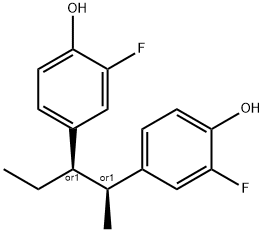 Bifluranol Structure