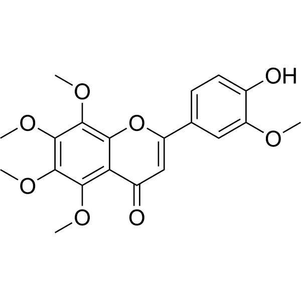 4′-Demethylnobiletin Structure