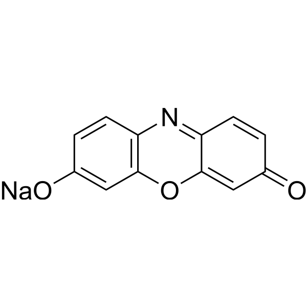 Resorufin sodium salt Structure