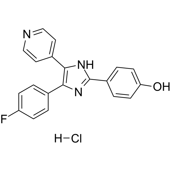 SB 202190 hydrochloride  Structure