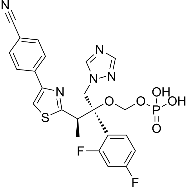 Fosravuconazole Structure