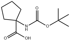 Boc-cycloleucine Structure