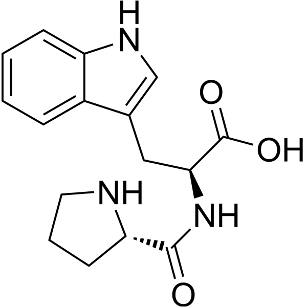 H-Pro-Trp-OH Structure