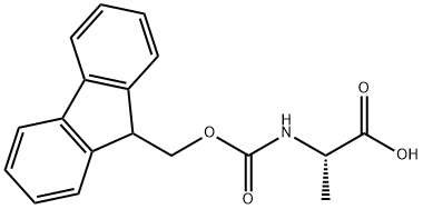 Fmoc-Ala-OH Structure