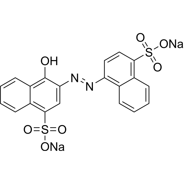 Azorubin Structure