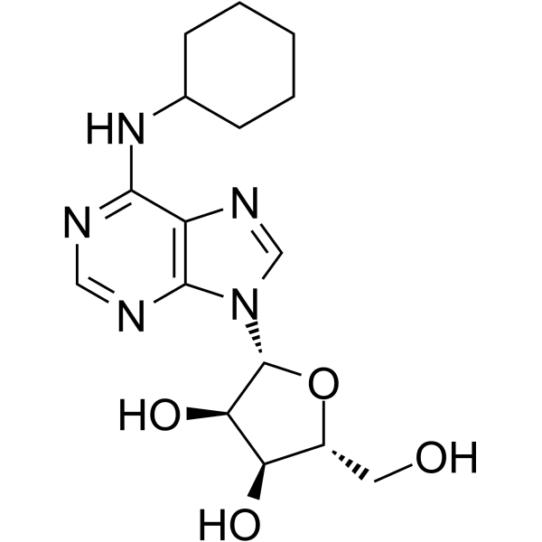 N6-Cyclohexyladenosine Structure