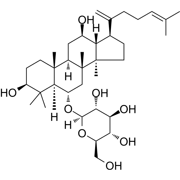 Ginsenoside Rk3 Structure