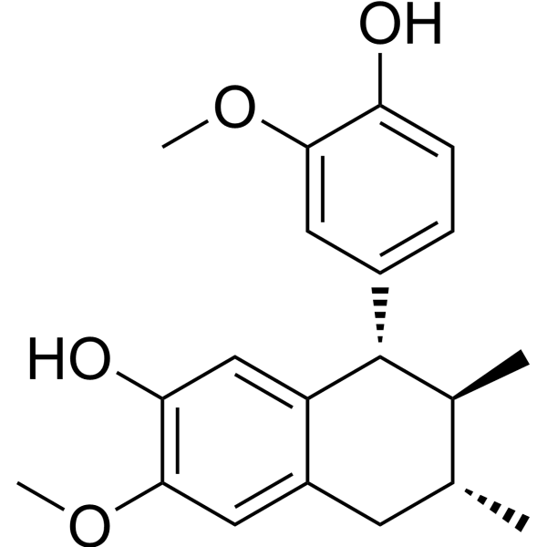 Guaiacin Structure