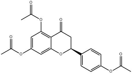 Naringenin triacetate Structure