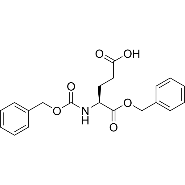 Z-Glu-OBzl Structure