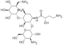 Amikacin Structure
