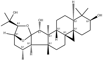 Cimigenol Structure