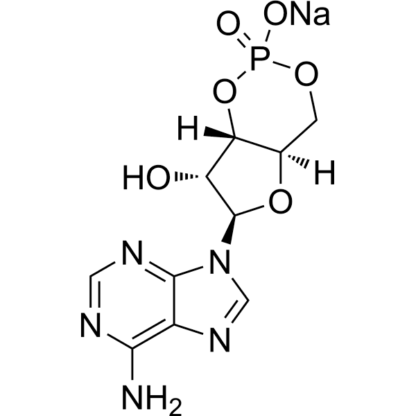 Cyclic AMP sodium Structure