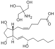 Dinoprost tromethamine Structure