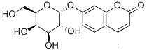 4-Methylumbelliferyl α-D-galactopyranoside Structure