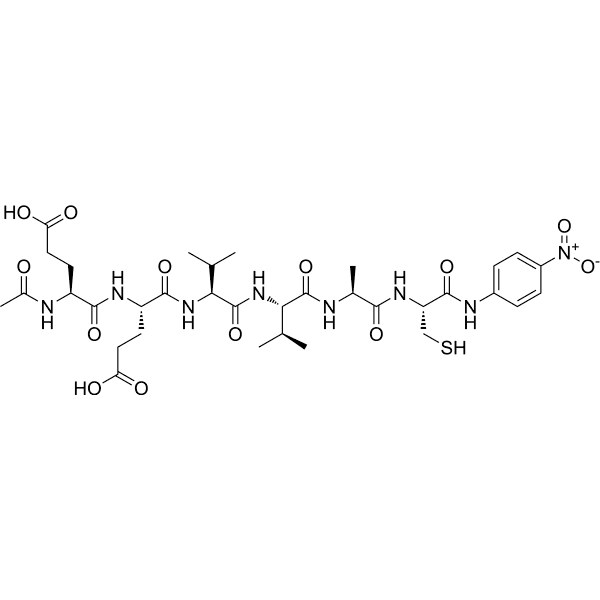 Ac-EEVVAC-pNA Structure