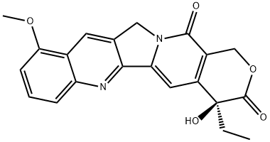 9-Methoxycamptothecin Structure