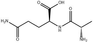 L-Alanyl-L-glutamine, for cell culture Structure