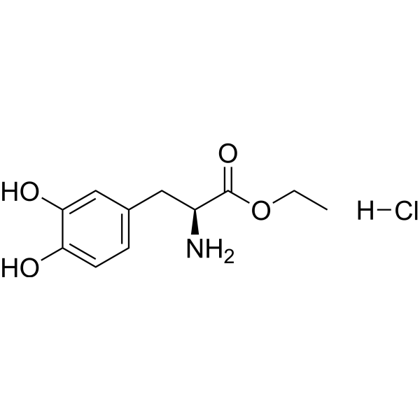 Etilevodopa hydrochloride Structure
