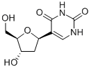 Deoxypseudouridine Structure