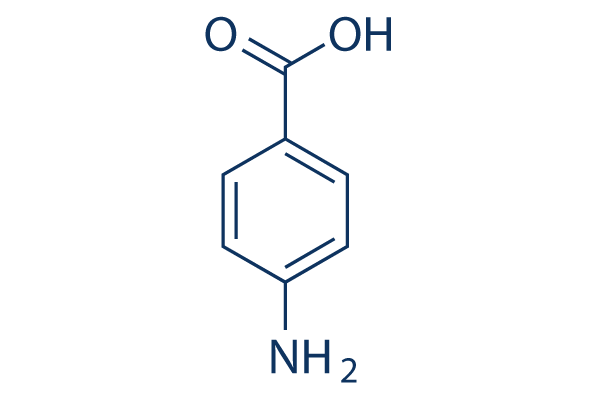 4-Aminobenzoic acid Structure