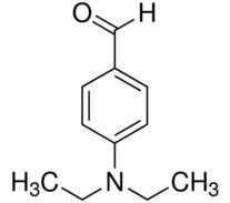 4-Diethylaminobenzaldehyde Structure