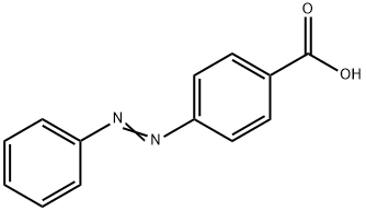 4-(Phenylazo)benzoic acid Structure