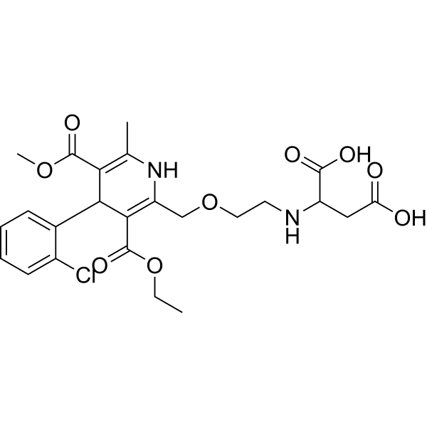 Amlodipine aspartic acid impurity Structure