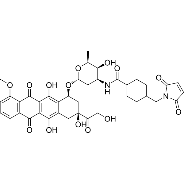 Doxorubicin-SMCC  Structure