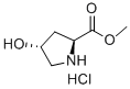H-Hyp-OMe hydrochloride Structure
