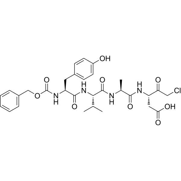 Z-YVAD-CMK Structure