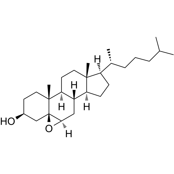 Cholesterol 5beta,6beta-epoxide Structure