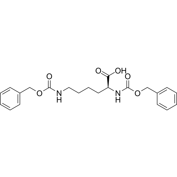 Z-Lys(Z)-OH Structure
