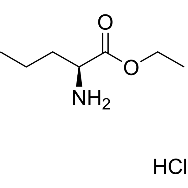 L-Norvaline ethyl ester HCl Structure