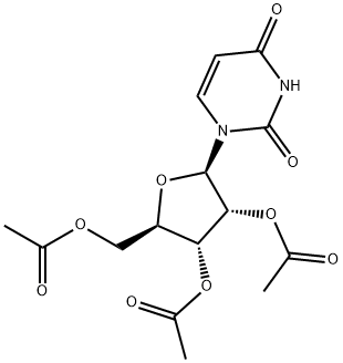 Uridine triacetate Structure