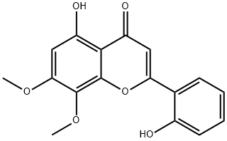 Skullcapflavone I Structure