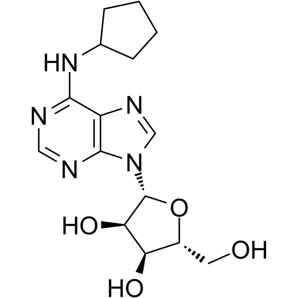 N6-Cyclopentyladenosine Structure