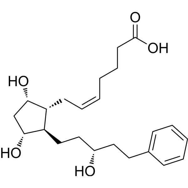Latanoprost acid  Structure