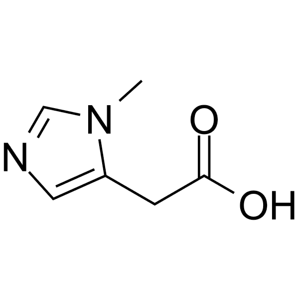 Pi-Methylimidazoleacetic acid  Structure