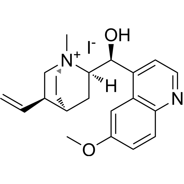 Quinidine methiodide Structure